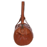 Ashwood Unisex Barrel Gym Bag Tan: d-96