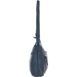 Ashwood Leather Ladies Essential Crossbody Bag Navy: MI-09
