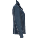Ashwood Womens Leather Jacket Navy: awl 880
