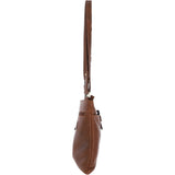 Ladies Michigan Pocket Crossbody Bag Cognac : M-67