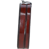 Ashwood Leather's Luxury Jewellery Box small Chestnut: LF-163