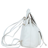 Ashwood Genuine Leather Compact Backpack White: Y-57