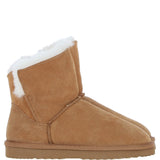 Fenland Ladies Sheepskin Boots Tan: Becca-Boots