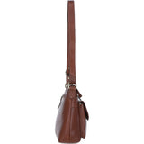 Ashwood Leather Crossbody Bag Tan: M-86