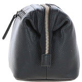 Ashwood Vintage Leather Washbag Black: Q-47