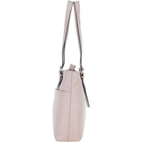 Elegant Shoulder Bag with Adjustable Straps Beige: 64562