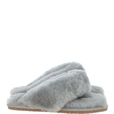Women's Luxury  Sheepskin Flip Flops Grey: LADIES FLIP FLOP