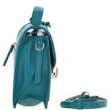 Compact Ashwood Handbag with Detachable Crossbody Strap Green: Y-54