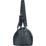 Ashwood Leather & Harris Tweed® Cloth Doctor Holdall Black/Watch: TW-46-03-BW