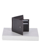 Crumble 8 Card, ID & Coins Bill Fold Tab Wallet Brown/crum: 1411 C