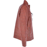 Trapper Leather Jacket Wine : Massimo