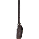 Ashwood Classic Leather Side Bag Brandy: Q-41