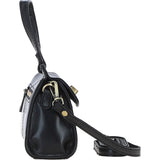 Ashwood Small Leather Grab Bag Black: V-82
