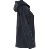 Ashwood Leather Hooded Jacket Black: J-1948