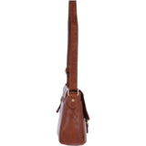 Vintage Leather Cross Body Shoulder Bag Honey – G22