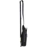 Ashwood Three Pocket Leather Sling Bag Black : k-43