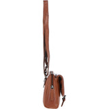 Ashwood Leather Shoulder x Crossbody Bag Tan: P-65