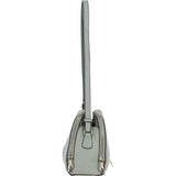 Real Leather Stylish Crossbody Bag Stone: 62340