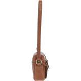 Small Leather Cross Body Bag Nut - 63010
