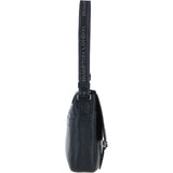 Brampton Leather Men's Emissary Messenger Bag Black: 64403