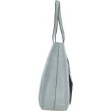 Ashwood Leather Shoulder Bag with Detachable Pouch Sage: 64454