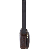 Ashwood Leather Men's Cross Body Bag Brown: PL-43