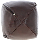 Ashwood Leather Rugby Ball Washbag Brandy: Q-40