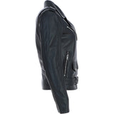 Ashwood Women's Leather Biker Jacket Black: AWL-124