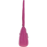 Ashwood Leather Ladies Hobo Shoulder Bag Berry: Shannon