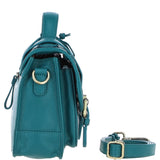 Stylish Ashwood Leather Large Satchel Bag Green: Y-63