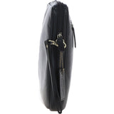 Leather Tablet Holder and A4 Sleeve Section Black: K-40