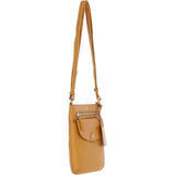 Ashwood Leather Crossbody Bag Mustard: CB-5