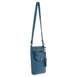Ashwood Leather Crossbody Bag Teal: CB-5