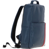 Gabicci Leather Backpack with Striped Front Detail Navy: GB-64954