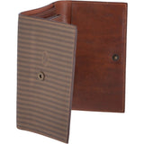 The Bridge Italian Leather Medium Purse Brown: 01778851 14