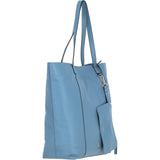 Ashwood Leather Shoulder Bag with Detachable Pouch Denim: 64454