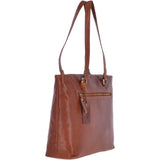 Large Vintage Leather Handbag Honey – G29