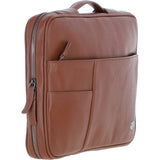 Leather Organizer with Laptop Compartment Tan: 64546