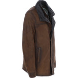 Mens Trapper Jacket Brown 27: classic