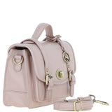 Stylish Ashwood Leather Large Satchel Bag Beige: Y-63