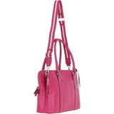 Ashwood 3 Section Large Leather Handbag Pink: X-39