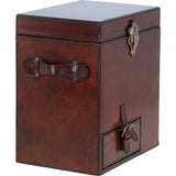 Ashwood Eleganza Pelletteria Minibar Chestnut: LF-187