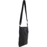 Ladies Michigan Pocket Crossbody Bag Black : M-68