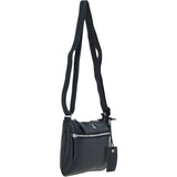 Ashwood Leather Crossbody Bag Black: Swansea