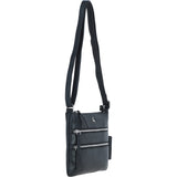 Ashwood Leather Crossbody Bag Black: Ayr