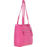 Sleek & Spacious Shoulder Bag Hot Pink: London