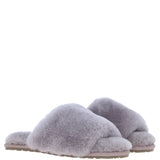 Fenland Ladies Sheepskin Sliders Lilac: suzy slider