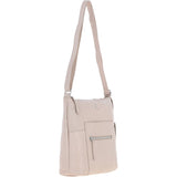 Versatile Leather Shoulder Bag Mushroom: Bondoran