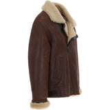Sheepskin Flying Jacket Antique Beige: KE-184