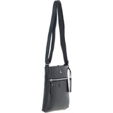Ashwood Women's Leather Shoulder Bag Black: Edinburgh